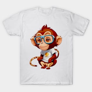 funny monkey T-Shirt